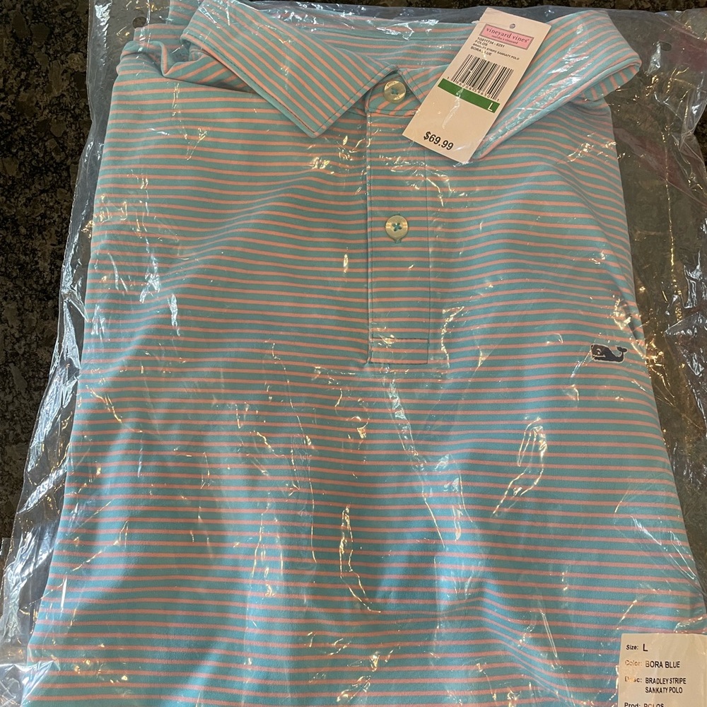 Men’s Large Vineyard Vines polo